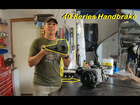 S2EP48- How to rebuild a Toyota Landcruiser 40 series handbrake - What are the other options?