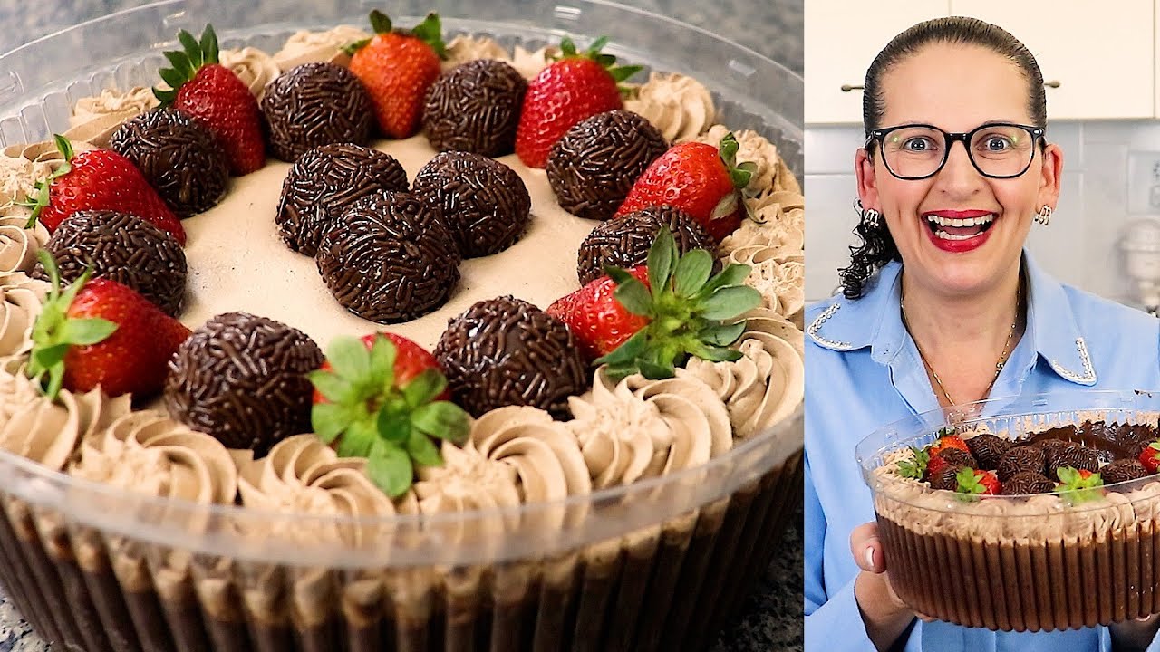 O BOLO MAIS FAMOSO DO MOMENTO E SUCESSO DE VENDAS NA VERSÃO CHOCOLATE! - Isamara Amâncio