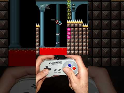 Mario and the SHELL JUMP FINALS #shorts #kaizo #mario