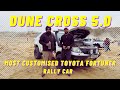 DUNECROSS 5 0 2025 Rally Prepared Toyota Fortuner With Top Modification Rally Car On Dunes