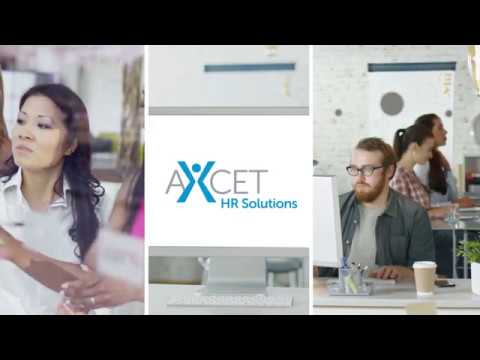Axcet HR Solutions video/presentation/materials