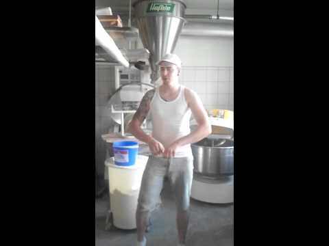 Tanzen an der arbeit