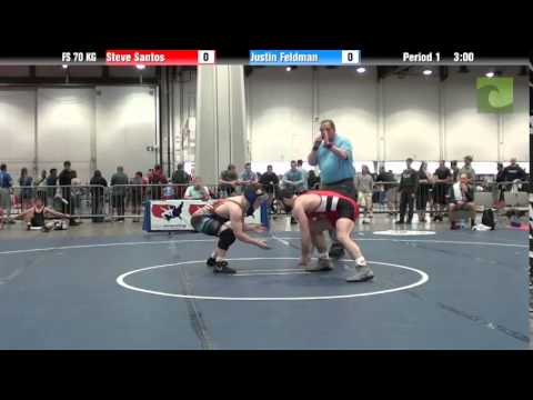Mens FS FS 70 KG - Steve Santos vs. Justin Feldman