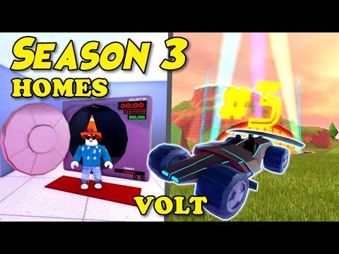 Jailbreak HOMES: Season 3 VOLT OFFROAD, CREW Robbing, Police RAID (Roblox Jailbreak)