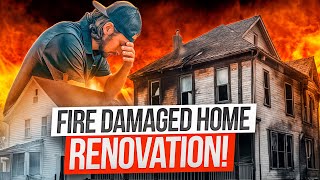 Renovating MAJOR Fire Damage! Section 8 Rental Property With GREAT CASHFLOW! How To Renovate And Buy