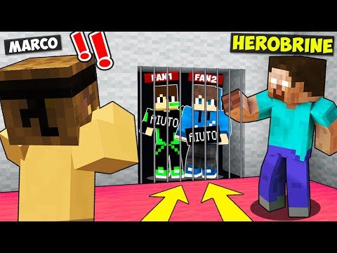 HEROBRINE HA RAPITO TUTTI I MIEI FAN! - Minecraft ITA