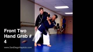 Hapkido Defense Front Two Hand Grab 4