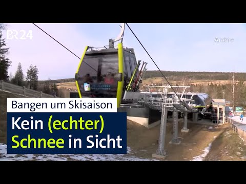 Warten auf (echten) Winter: Hier macht nur Schnee aus der Kanone Skifahren möglich | BR24