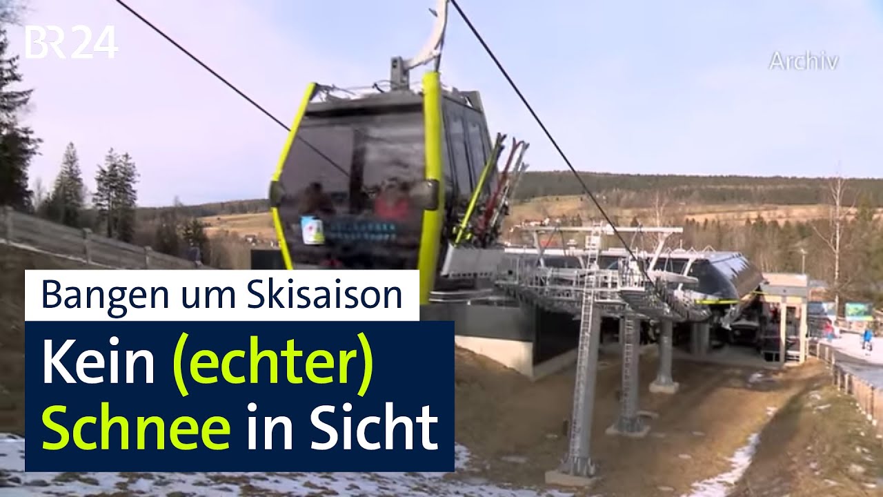 Warten auf (echten) Winter: Hier macht nur Schnee aus der Kanone Skifahren möglich | BR24