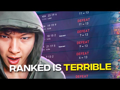 VALORANT Ranked Is Actually DOOMED...