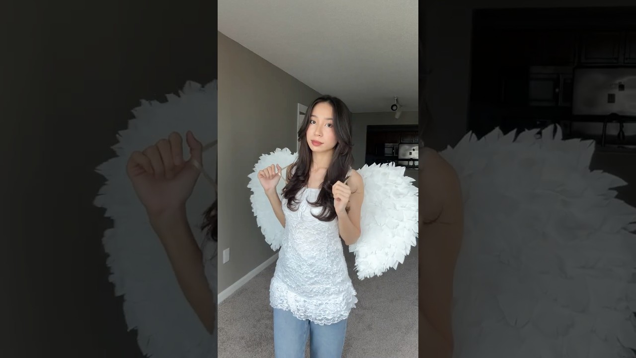 DIY angel wings 🪽