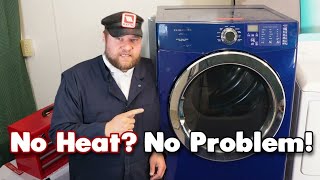 Frigidaire Electrolux Dryer Won't Heat: How to Find and Fix a Stackable Frigidaire Dryer