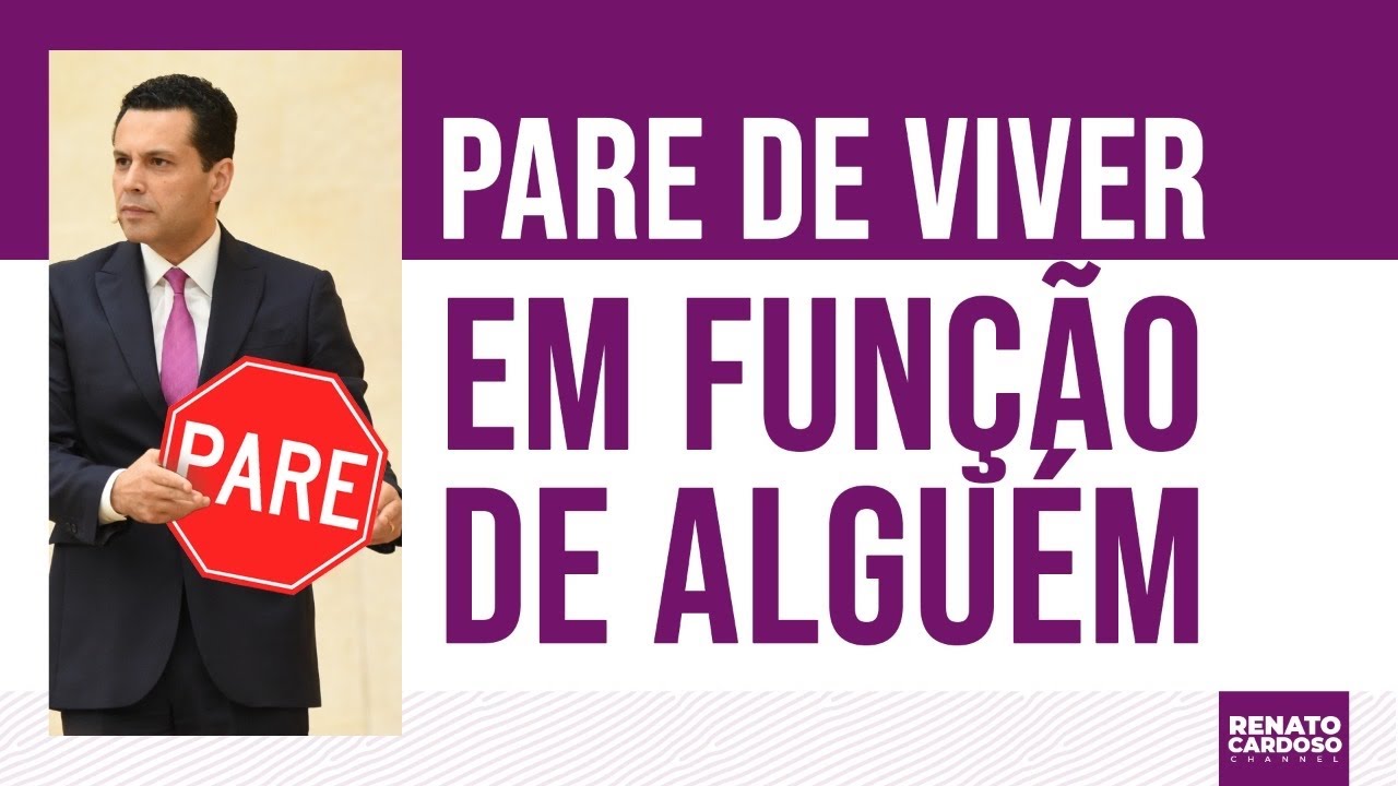 PARE DE VIVER EM FUNÇÃO DE ALGUÉM! 🛑 #719