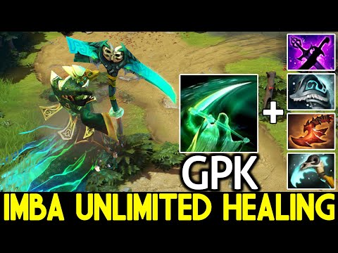 GPK [Necrophos] Imba Unlimited Healing Raid Boss Mid Dota 2