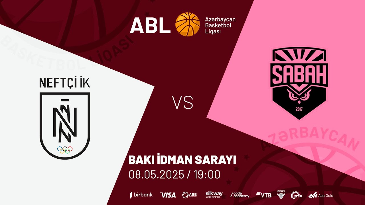 ABL 2024-2025 | NEFTÇİ VS SABAH | 08.04.2025 | FİNAL | 4-CÜ OYUN