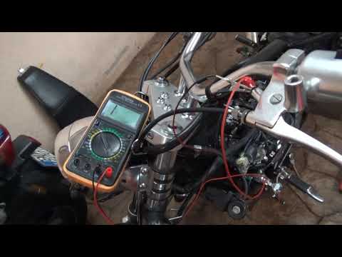 How to check the clutch switch on a motorcycle