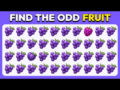Find the ODD One Out Emoji Quiz - Extreme Challenge 🥑🔍 | 98% FAIL