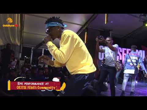 EFE'S PERFORMANCE AT ORITSEFEMI COMMUNITY TOUR 2019