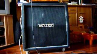 Video thumbnail for Sovtek mig 50 cab 4x12 Sovtek Gibson sg 61 by mule1971