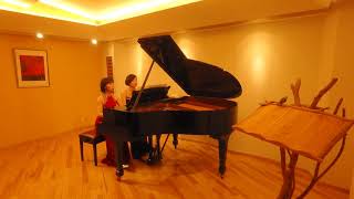 Download lagu Piazzolla：Libertango(4hands,Piano Duo)　ピアソラ：リベルタンゴ(連弾)　@duolieto5313 mp3