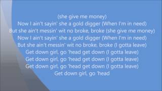 Kanye West - Gold Digger Lyrics