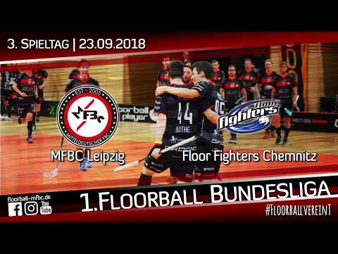 HL: MFBC Leipzig - Floor Fighters Chemnitz / 13:4 / 4. Spieltag / 1.  FBL Saison 18/19