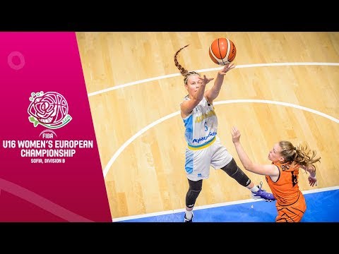 Ukraine v Netherlands - Full Game - FIBA U16 Women's European Championship Division B 2019