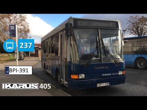 Ikarus 405 BPI-391 autóbusz a 237-es autóbusz vonalán