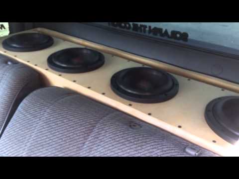 4 Massive audio hippo 8s "I love bass"