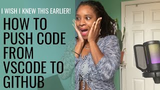 How to Push Code From Visual Studio Code to GitHub