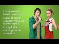 Glee - Lucky (Lyrics)