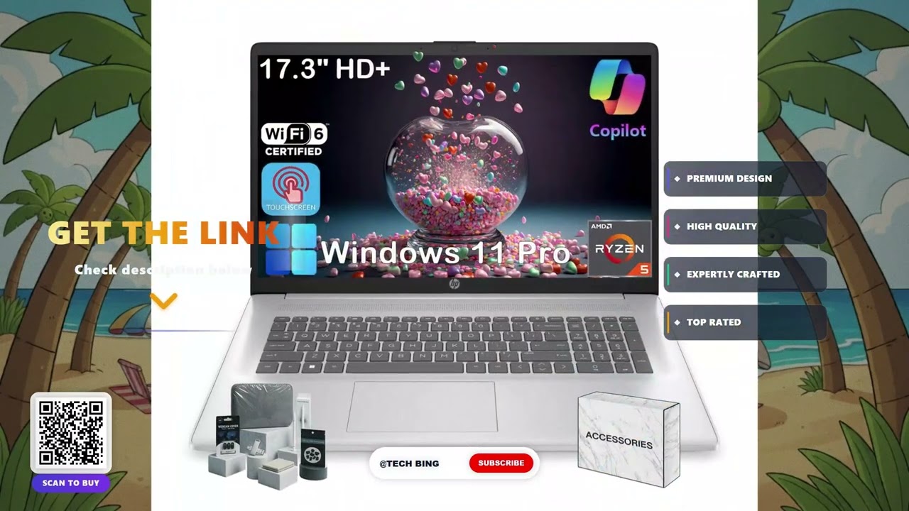 HP 2025 17 Touchscreen Laptop Real Review: Best Budget 17-inch for Students & Work review video