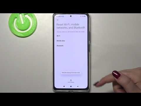 Fix Network Error XIAOMI Redmi Note 10 Pro - Reset Network Settings