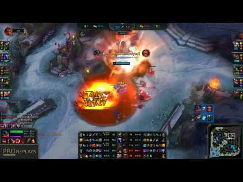 FeniX (AATROX) vs Bjergsen(AKALI) - MID GODLIKE GAMEPLAY - NA Rank: CHALLENGER I