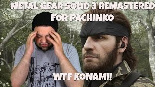 Metal Gear Solid 3 Remastered for Pachinko? WTF KONAMI! | RGT 85