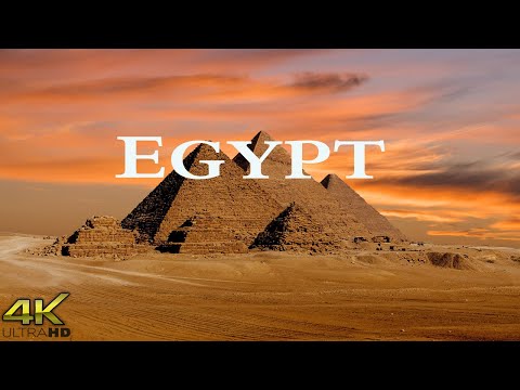 FLYING OVER EGYPT IN 4K UHD - Relaxing Piano Music With Beautiful Nature Film For Stress Relief