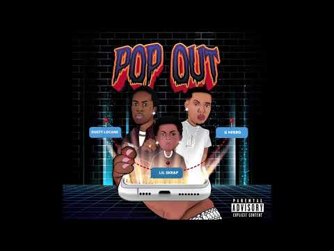 Lil Skrap1090 - "Pop Out" Ft. G Herbo & Dusty Locane (Official Audio)