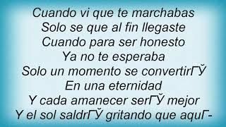 Sin Bandera - Cuando Ya No Te Esperaba Lyrics