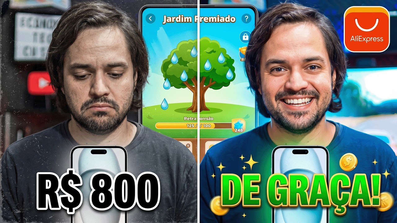 O GOLPE dos Produtos de Graça no AliExpress Fui Enganado!?