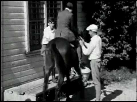 Lynn Fontanne on Horseback