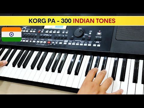 KORG PA-300 | 🇮🇳 Indian Tones - Demo
