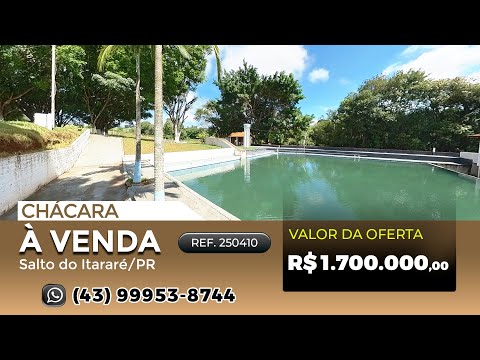 🌳 Chácara dos Sonhos à Venda em Salto do Itararé - PR! 🏡✨