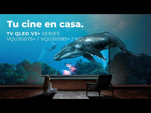 Cecotec V3+ Series VQU30085+ 85" QLED UltraHD 4K HDR10 Smart TV video