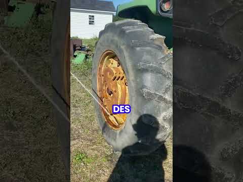 😨 Pourquoi les pneus des tracteurs sont remplis d'eau ?