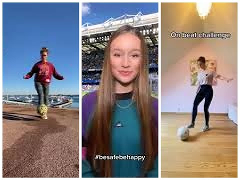 Lia Lewis...Amazing Freestyle Footballer Skills And Tricks 2021