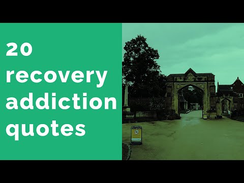 20 RECOVERY quotes to INSPIRE you to beat your ADDICTION