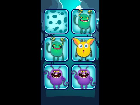 Monsters matching game