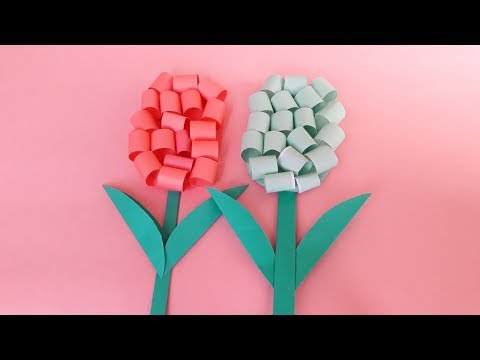 Diy - How to make paper candy flower, paper crafts flowers
