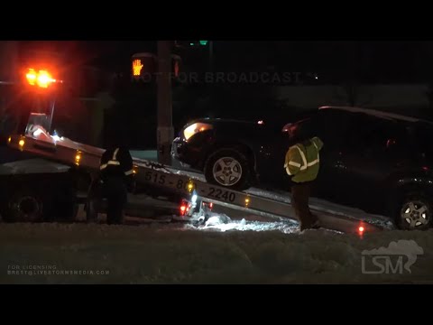 12-29-2020 Des Moines, Iowa - Winter Storm Causes Numerous Accidents