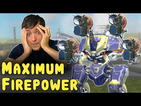 MAXIMUM FIREPOWER Overdrive TARANS LEECH Good? War Robots Mk2 Gameplay WR